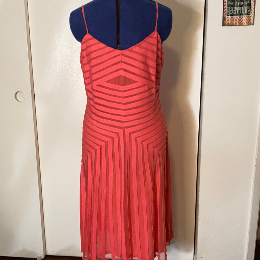 Chetta B coral dress